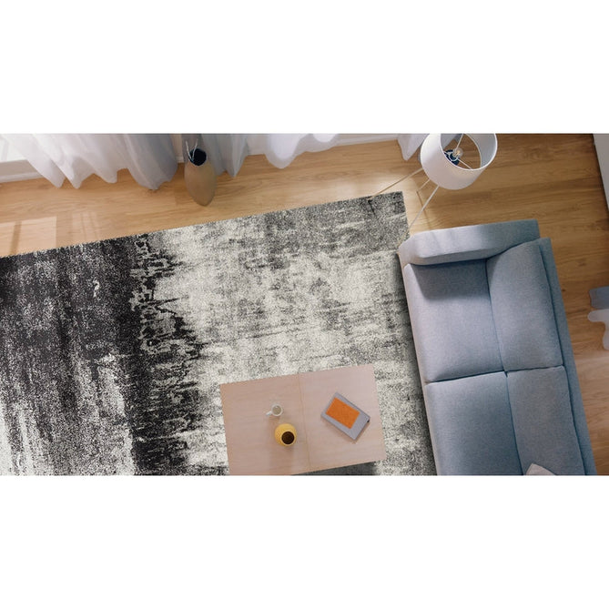 Nova NV03 Distress Modern Abstract Durable Short Pile Grey Rug-Asiatic Carpets-Rug Love - The Most Loved Rug Store