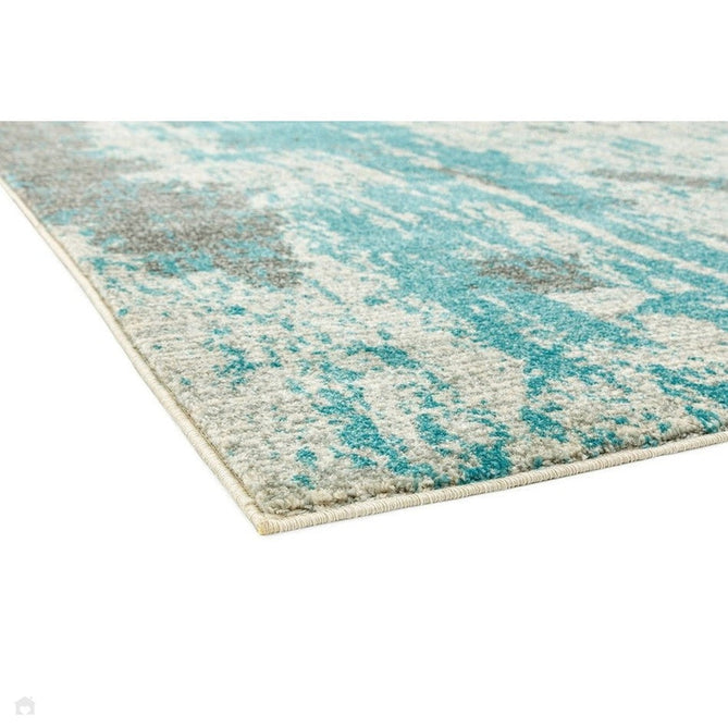 Nova NV15 Painterly Modern Abstract Durable Short Pile Duck Egg Rug-Asiatic Carpets-Rug Love - The Most Loved Rug Store