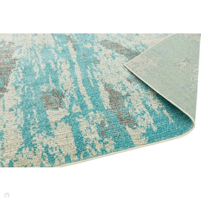 Nova NV15 Painterly Modern Abstract Durable Short Pile Duck Egg Rug-Asiatic Carpets-Rug Love - The Most Loved Rug Store