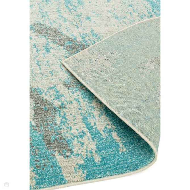 Nova NV15 Painterly Modern Abstract Durable Short Pile Duck Egg Rug-Asiatic Carpets-Rug Love - The Most Loved Rug Store