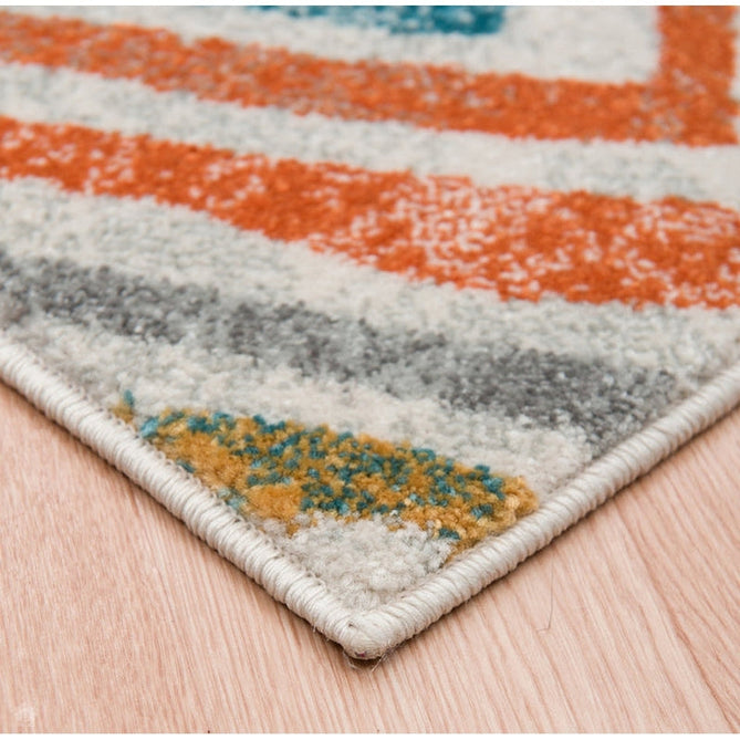 Nova NV21 Rhythm Modern Abstract Durable Short Pile Pink/Orange/Yellow/Green/Blue/Purple/Multicolour Rug-Asiatic Carpets-Rug Love - The Most Loved Rug Store