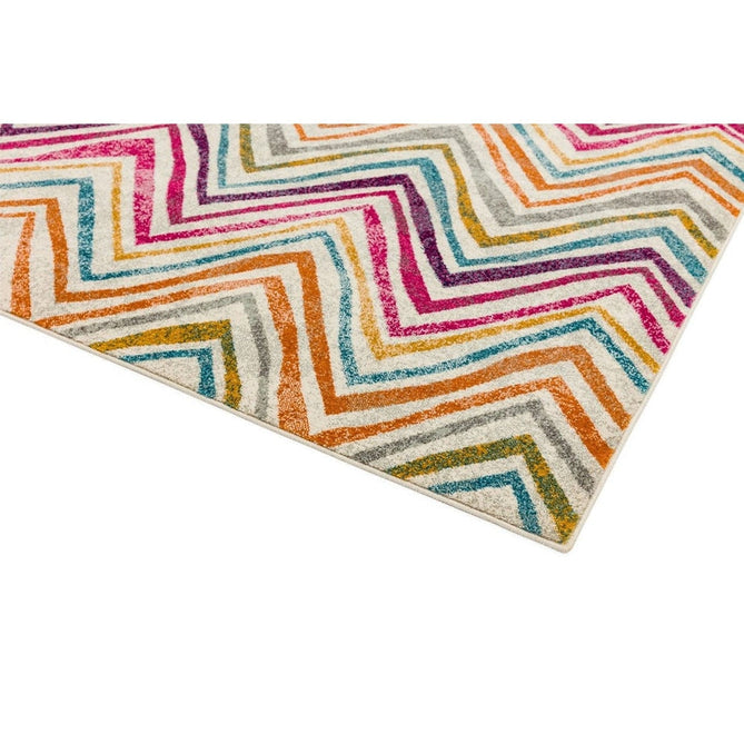 Nova NV21 Rhythm Modern Abstract Durable Short Pile Pink/Orange/Yellow/Green/Blue/Purple/Multicolour Rug-Asiatic Carpets-Rug Love - The Most Loved Rug Store