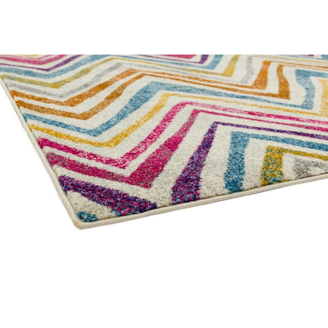 Nova NV21 Rhythm Modern Abstract Durable Short Pile Pink/Orange/Yellow/Green/Blue/Purple/Multicolour Rug-Asiatic Carpets-Rug Love - The Most Loved Rug Store