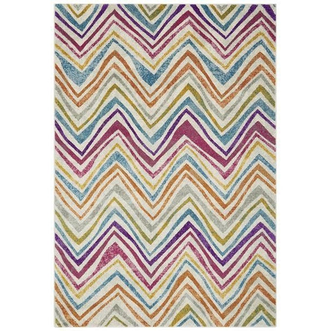 Nova NV21 Rhythm Modern Abstract Durable Short Pile Pink/Orange/Yellow/Green/Blue/Purple/Multicolour Rug-Asiatic Carpets-Rug Love - The Most Loved Rug Store