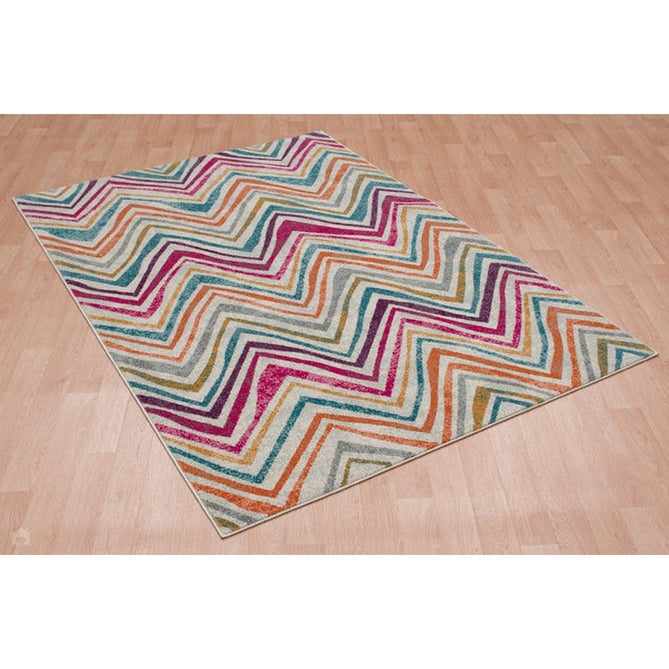 Nova NV21 Rhythm Modern Abstract Durable Short Pile Pink/Orange/Yellow/Green/Blue/Purple/Multicolour Rug-Asiatic Carpets-Rug Love - The Most Loved Rug Store