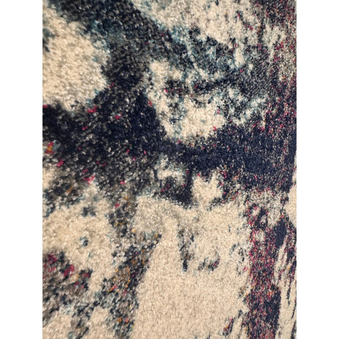 Nova NV23 Abstract Modern Abstract Durable Short Pile Navy Multicolour Rug-Asiatic Carpets-Rug Love - The Most Loved Rug Store