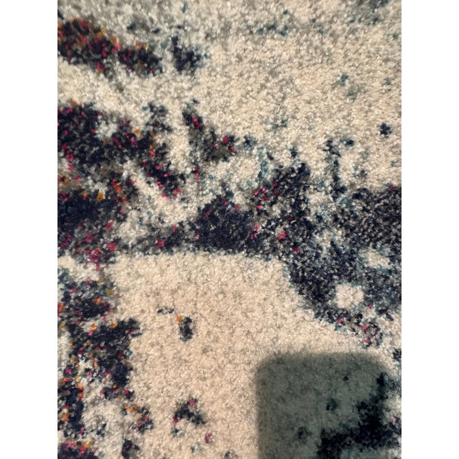 Nova NV23 Abstract Modern Abstract Durable Short Pile Navy Multicolour Rug-Asiatic Carpets-Rug Love - The Most Loved Rug Store