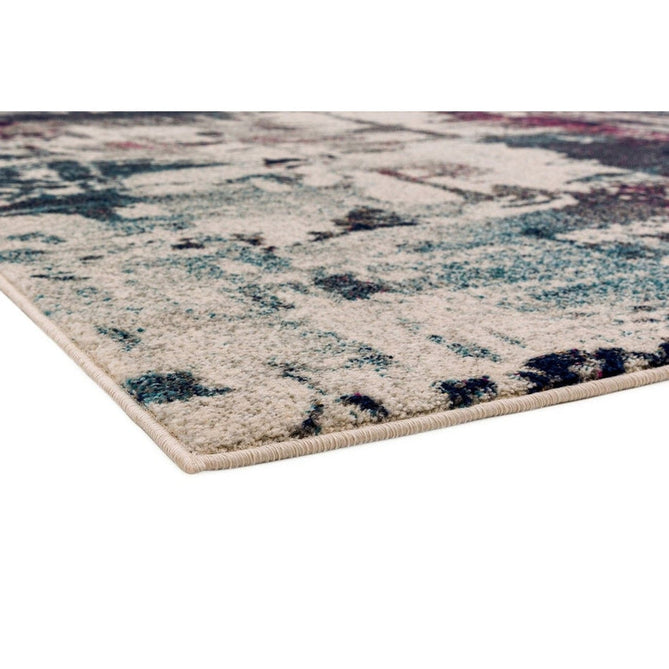 Nova NV23 Abstract Modern Abstract Durable Short Pile Navy Multicolour Rug-Asiatic Carpets-Rug Love - The Most Loved Rug Store