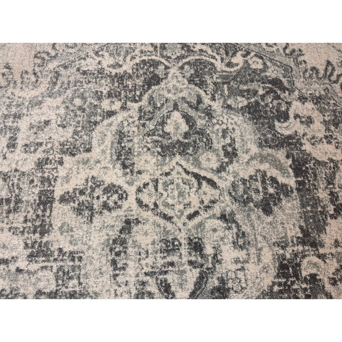 Nova NV26 Medallion Traditional Border Durable Short Pile Ivory/Grey Rug-Asiatic Carpets-Rug Love - The Most Loved Rug Store