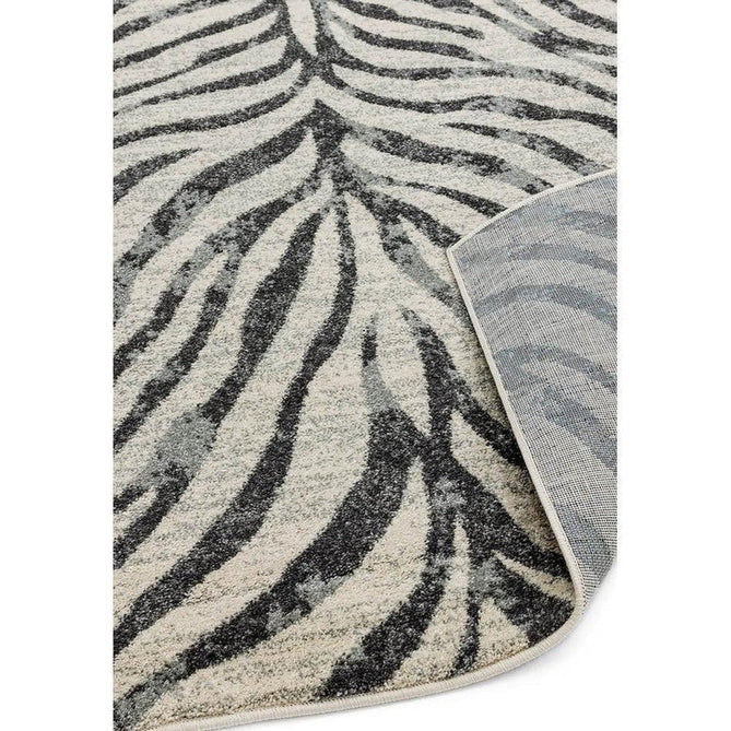 Nova NV27 Zebra Modern Abstract Durable Short Pile Grey Rug-Asiatic Carpets-Rug Love - The Most Loved Rug Store