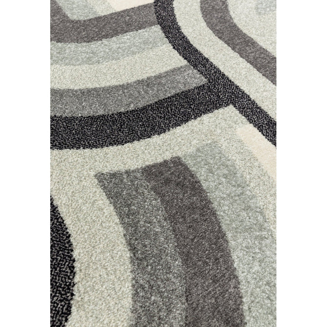 Nova NV29 Retro Modern Abstract Durable Short Pile Grey Rug-Asiatic Carpets-Rug Love - The Most Loved Rug Store