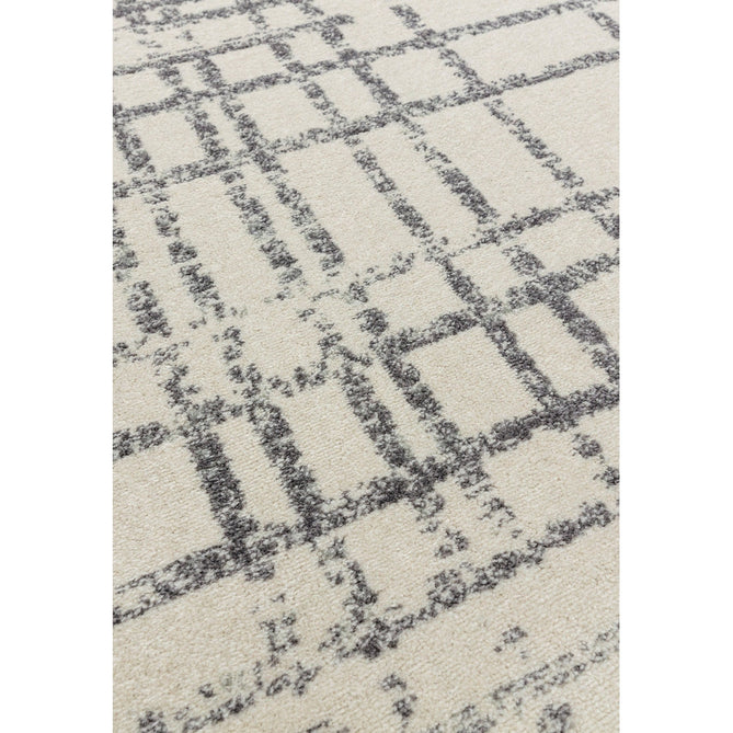 Nova NV31 Grid Modern Abstract Durable Short Pile Grey Rug-Asiatic Carpets-Rug Love - The Most Loved Rug Store