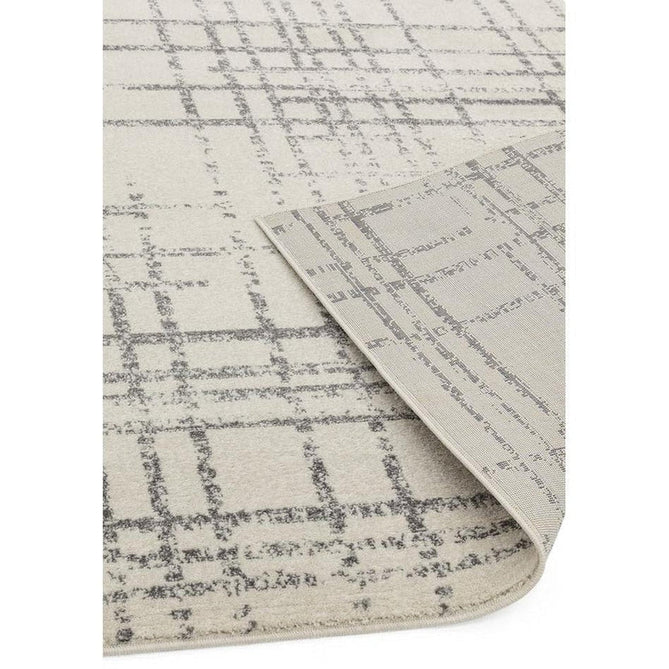 Nova NV31 Grid Modern Abstract Durable Short Pile Grey Rug-Asiatic Carpets-Rug Love - The Most Loved Rug Store