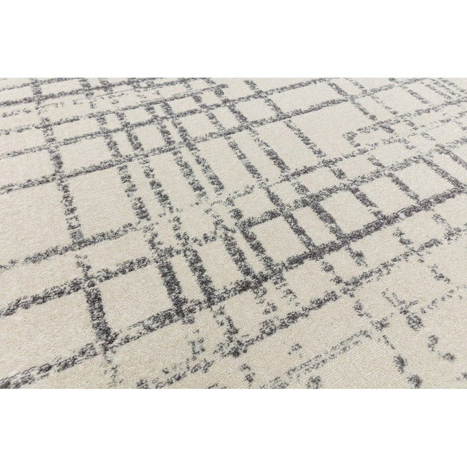 Nova NV31 Grid Modern Abstract Durable Short Pile Grey Rug-Asiatic Carpets-Rug Love - The Most Loved Rug Store