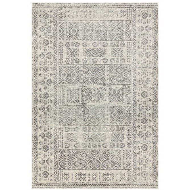 Nova NV33 Tribal Modern Abstract Durable Short Pile Grey Rug-Asiatic Carpets-Rug Love - The Most Loved Rug Store