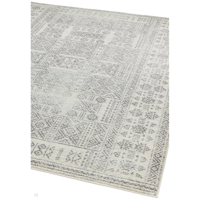 Nova NV33 Tribal Modern Abstract Durable Short Pile Grey Rug-Asiatic Carpets-Rug Love - The Most Loved Rug Store