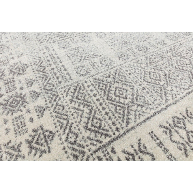 Nova NV33 Tribal Modern Abstract Durable Short Pile Grey Rug-Asiatic Carpets-Rug Love - The Most Loved Rug Store