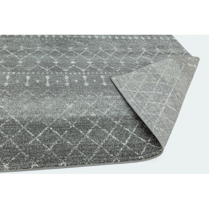 Nova NV34 Nomadic Modern Tribal Durable Short Pile Grey Rug-Asiatic Carpets-Rug Love - The Most Loved Rug Store