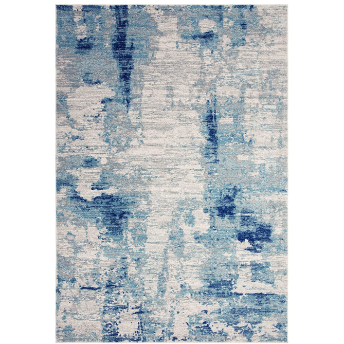 Nova NV36 Mirage Modern Abstract Durable Short Pile Blue/Grey Rug-Asiatic Carpets-Rug Love - The Most Loved Rug Store