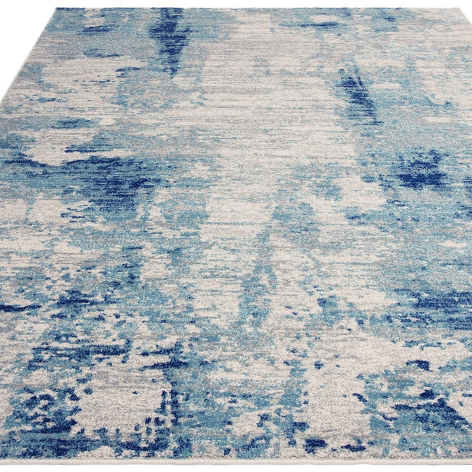 Nova NV36 Mirage Modern Abstract Durable Short Pile Blue/Grey Rug-Asiatic Carpets-Rug Love - The Most Loved Rug Store