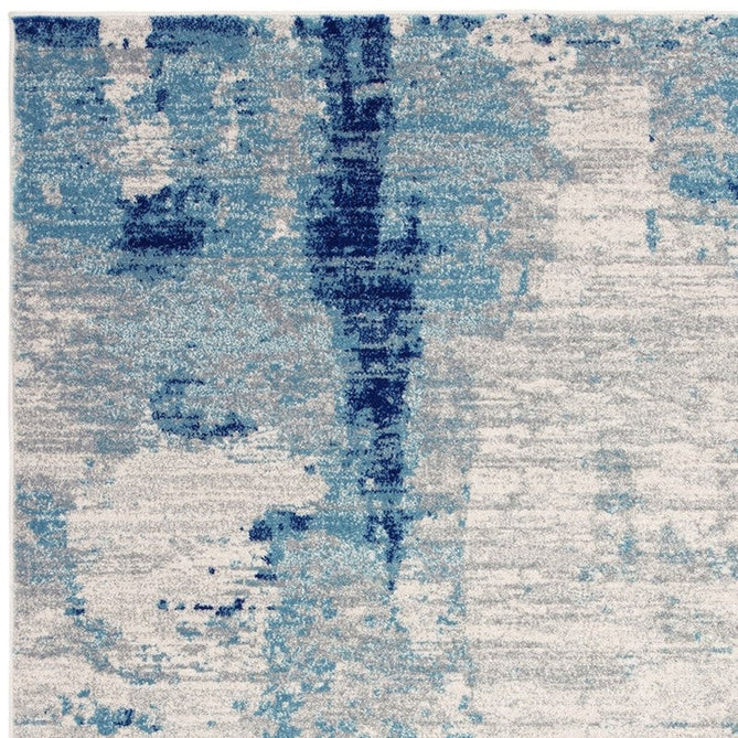 Nova NV36 Mirage Modern Abstract Durable Short Pile Blue/Grey Rug-Asiatic Carpets-Rug Love - The Most Loved Rug Store