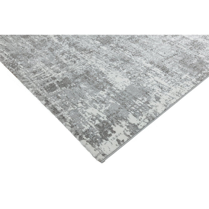 Orion OR05 Abstract Modern Distressed Textured Soft-Touch Metallic Shimmer Silver/Grey/Cream Rug-Asiatic Carpets-Rug Love - The Most Loved Rug Store