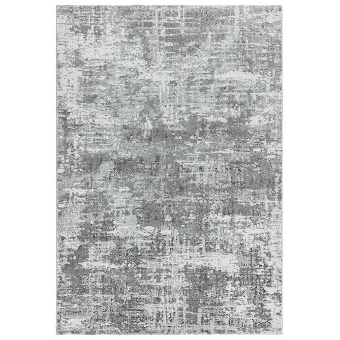 Orion OR05 Abstract Modern Distressed Textured Soft-Touch Metallic Shimmer Silver/Grey/Cream Rug-Asiatic Carpets-Rug Love - The Most Loved Rug Store