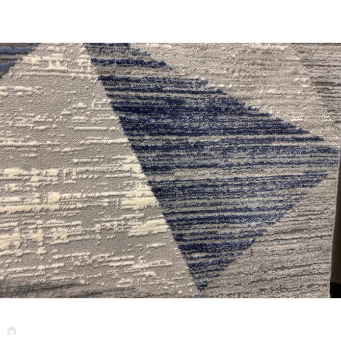 Orion OR14 Blocks Modern Geometric Distressed Textured Soft-Touch Metallic Shimmer Blue/Grey/Silver/Cream Rug-Asiatic Carpets-Rug Love - The Most Loved Rug Store