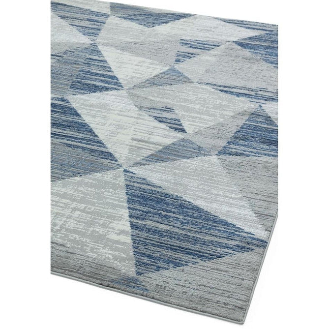 Orion OR14 Blocks Modern Geometric Distressed Textured Soft-Touch Metallic Shimmer Blue/Grey/Silver/Cream Rug-Asiatic Carpets-Rug Love - The Most Loved Rug Store