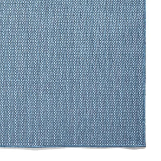 POP! Plain Durable Stain-Resistant Weatherproof Flatweave In-Outdoor Blue Rug-Think Rugs-Rug Love - The Most Loved Rug Store