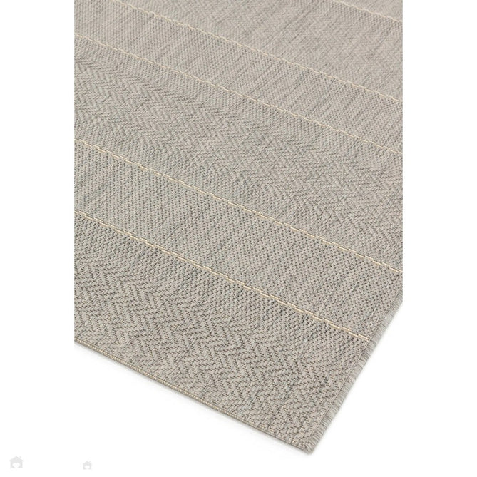 Patio PAT03 Stripe Modern Durable Stain-Resistant Weatherproof Flatweave In-Outdoor Beige/Cream Rug-Asiatic Carpets-Rug Love - The Most Loved Rug Store