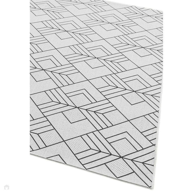 Patio PAT16 Deco Modern Geometric Durable Stain-Resistant Weatherproof Flatweave In-Outdoor Ivory Rug-Asiatic Carpets-Rug Love - The Most Loved Rug Store