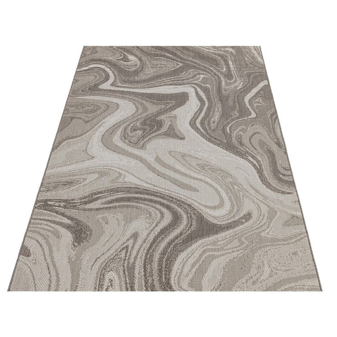 Patio PAT20 Marble Modern Abstract Durable Stain-Resistant Weatherproof Flatweave In-Outdoor Natural Rug-Asiatic Carpets-Rug Love - The Most Loved Rug Store