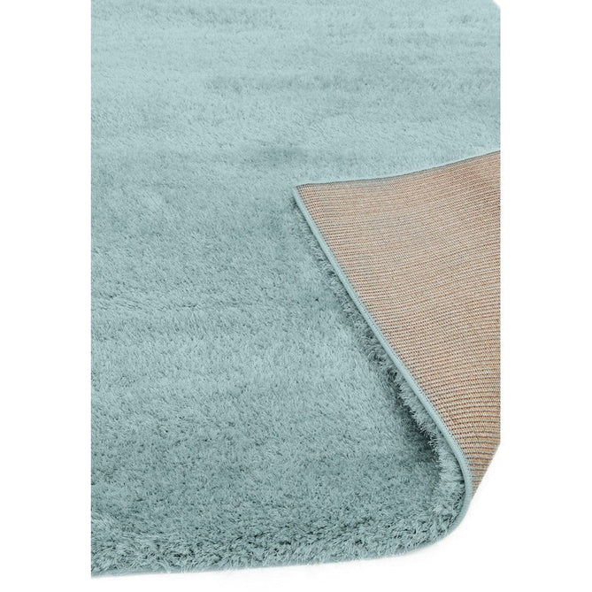 Payton Soft Shimmer Silky Polyester Plain Shaggy Duck Egg Rug-Asiatic Carpets-Rug Love - The Most Loved Rug Store