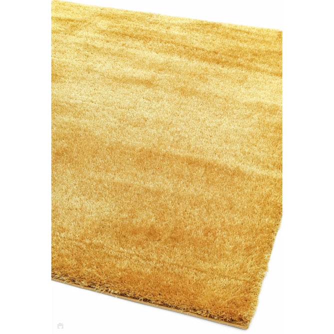 Payton Soft Shimmer Silky Polyester Plain Shaggy Gold Rug-Asiatic Carpets-Rug Love - The Most Loved Rug Store