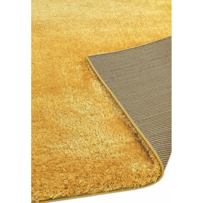 Payton Soft Shimmer Silky Polyester Plain Shaggy Gold Rug-Asiatic Carpets-Rug Love - The Most Loved Rug Store