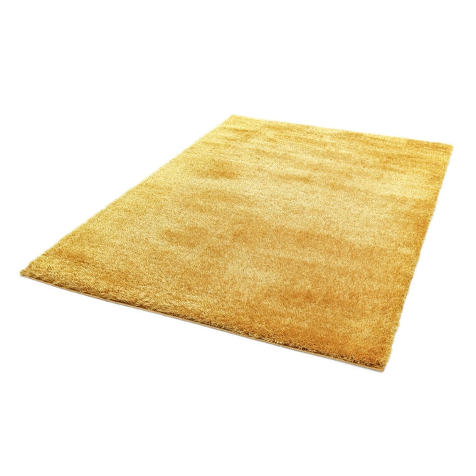 Payton Soft Shimmer Silky Polyester Plain Shaggy Gold Rug-Asiatic Carpets-Rug Love - The Most Loved Rug Store