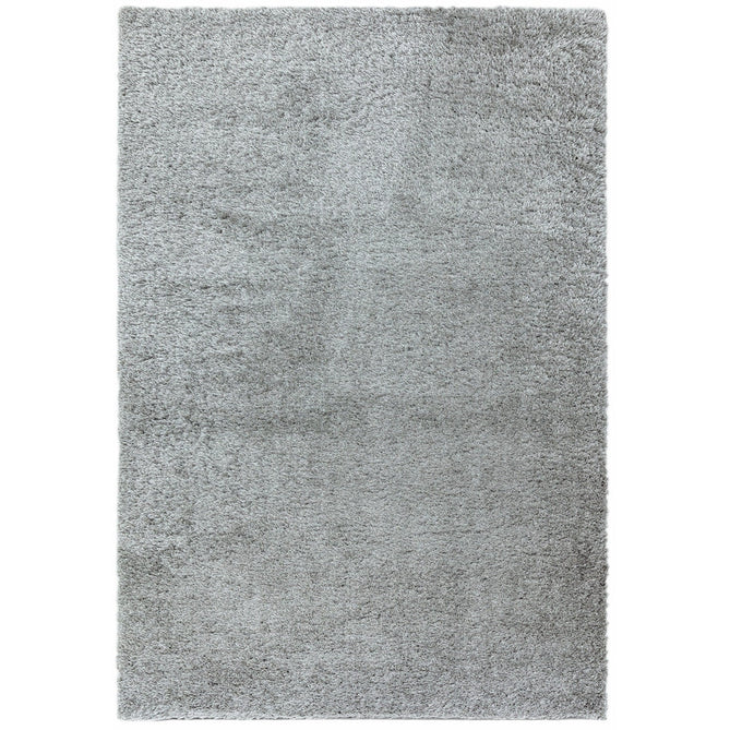 Payton Soft Shimmer Silky Polyester Plain Shaggy Silver Rug-Asiatic Carpets-Rug Love - The Most Loved Rug Store