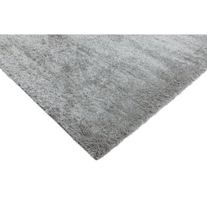 Payton Soft Shimmer Silky Polyester Plain Shaggy Silver Rug-Asiatic Carpets-Rug Love - The Most Loved Rug Store