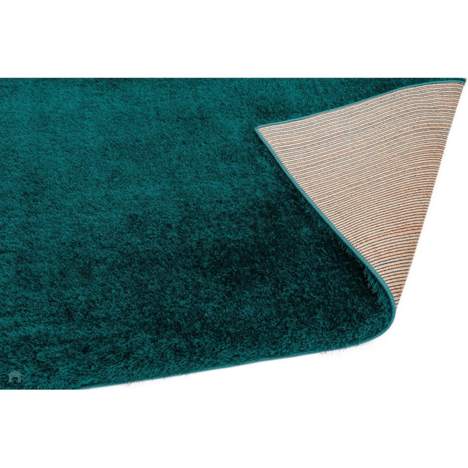 Payton Soft Shimmer Silky Polyester Plain Shaggy Teal Rug-Asiatic Carpets-Rug Love - The Most Loved Rug Store