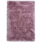 Polar PL 95 Plush Super Soft Fine Yarn Acrylic Hand-Tufted Long Pile Plain Shaggy Lilac Rug 150 x 230cm