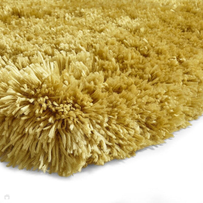 Polar PL 95 Plush Super Soft Fine Yarn Acrylic Hand-Tufted Long Pile Plain Shaggy Yellow Rug-Think Rugs-Rug Love - The Most Loved Rug Store