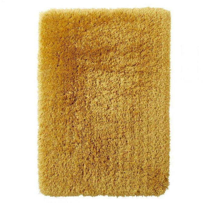 Polar PL 95 Plush Super Soft Fine Yarn Acrylic Hand-Tufted Long Pile Plain Shaggy Yellow Rug-Think Rugs-Rug Love - The Most Loved Rug Store