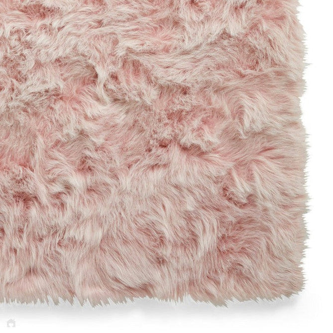 Polar Plush Super Soft Faux Feel Textured Fine Yarn Acrylic Hand-Tufted Long Pile Plain Shaggy Rose Rug-Think Rugs-Rug Love - The Most Loved Rug Store