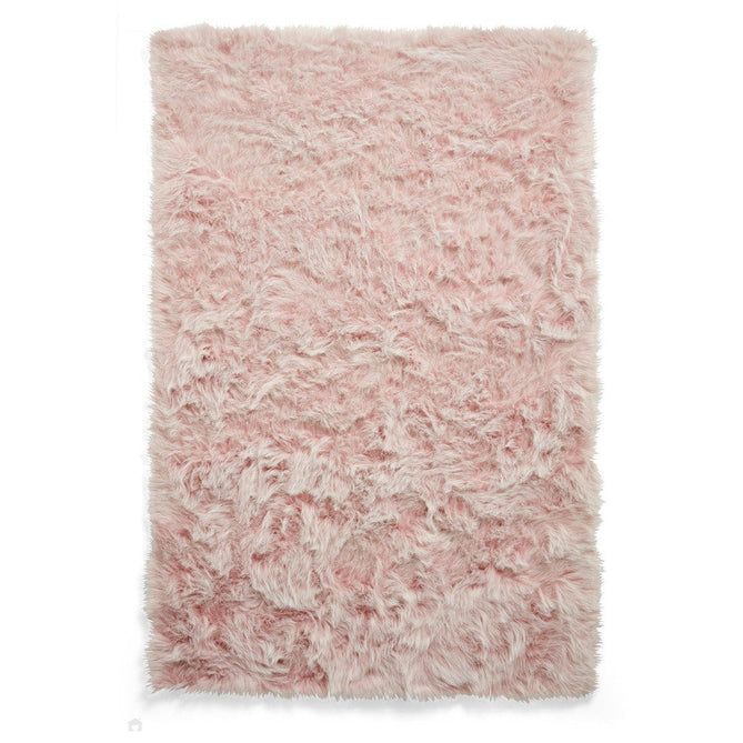 Polar Plush Super Soft Faux Feel Textured Fine Yarn Acrylic Hand-Tufted Long Pile Plain Shaggy Rose Rug-Think Rugs-Rug Love - The Most Loved Rug Store