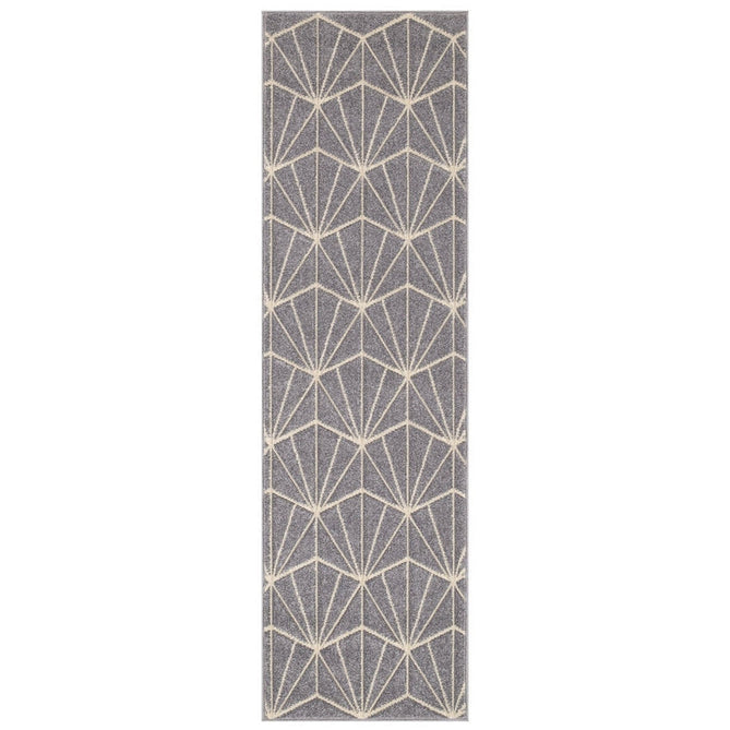 Portland 750 N Modern Geometric Carved Durable Short Pile Grey/Cream Rug-Oriental Weavers-Rug Love - The Most Loved Rug Store