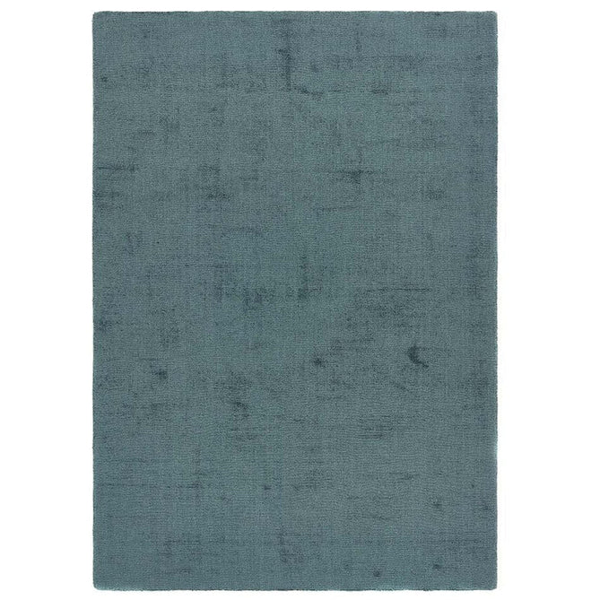 Reef Modern Plain Dye Soft Eco-Friendly Recycled Easy Care Durable Petrol Blue Rug-Origins-Rug Love - The Most Loved Rug Store