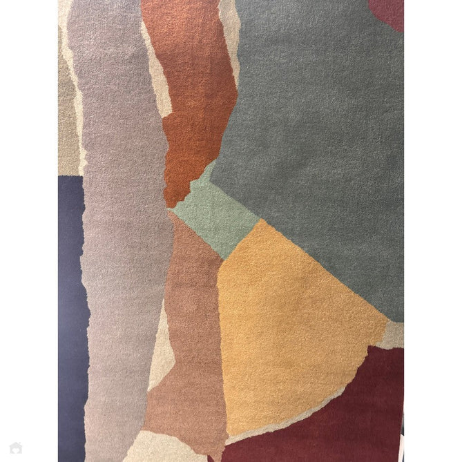 Reef RF14 Abstract Modern Collage Hand-Woven Wool Beige/Grey/Taupe/Muted Multicolour Rug-Asiatic Carpets-Rug Love - The Most Loved Rug Store