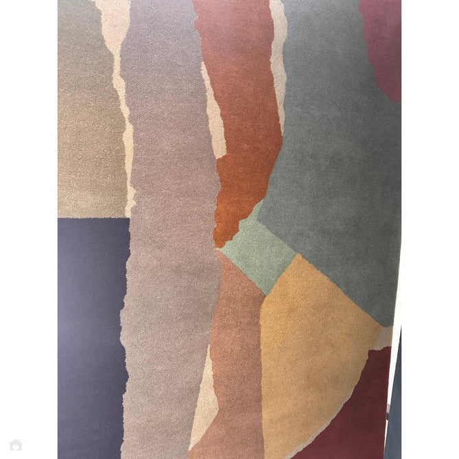 Reef RF14 Abstract Modern Collage Hand-Woven Wool Beige/Grey/Taupe/Muted Multicolour Rug-Asiatic Carpets-Rug Love - The Most Loved Rug Store