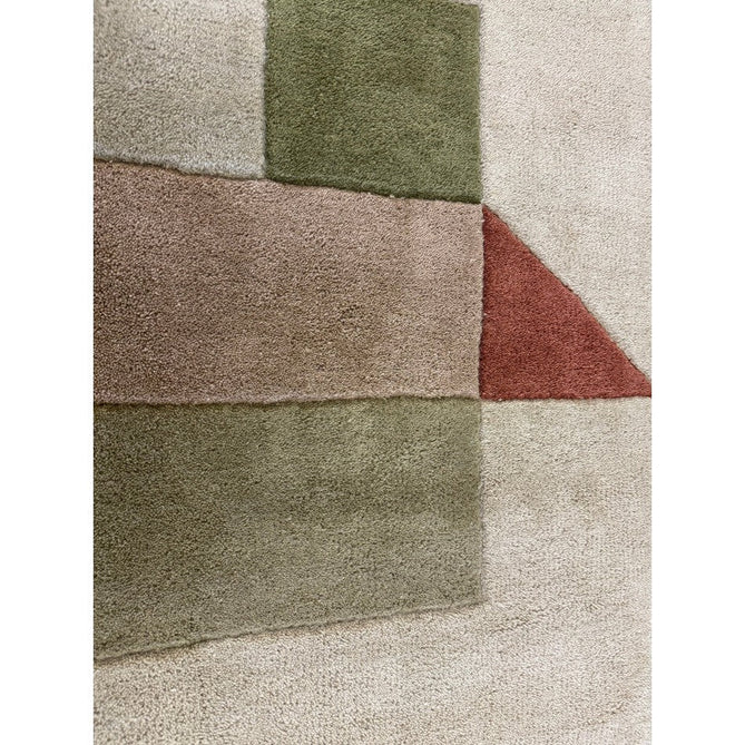 Reef RF15 Modern Geometric Hand-Woven Wool Beige/Muted Multicolour Rug-Asiatic Carpets-Rug Love - The Most Loved Rug Store